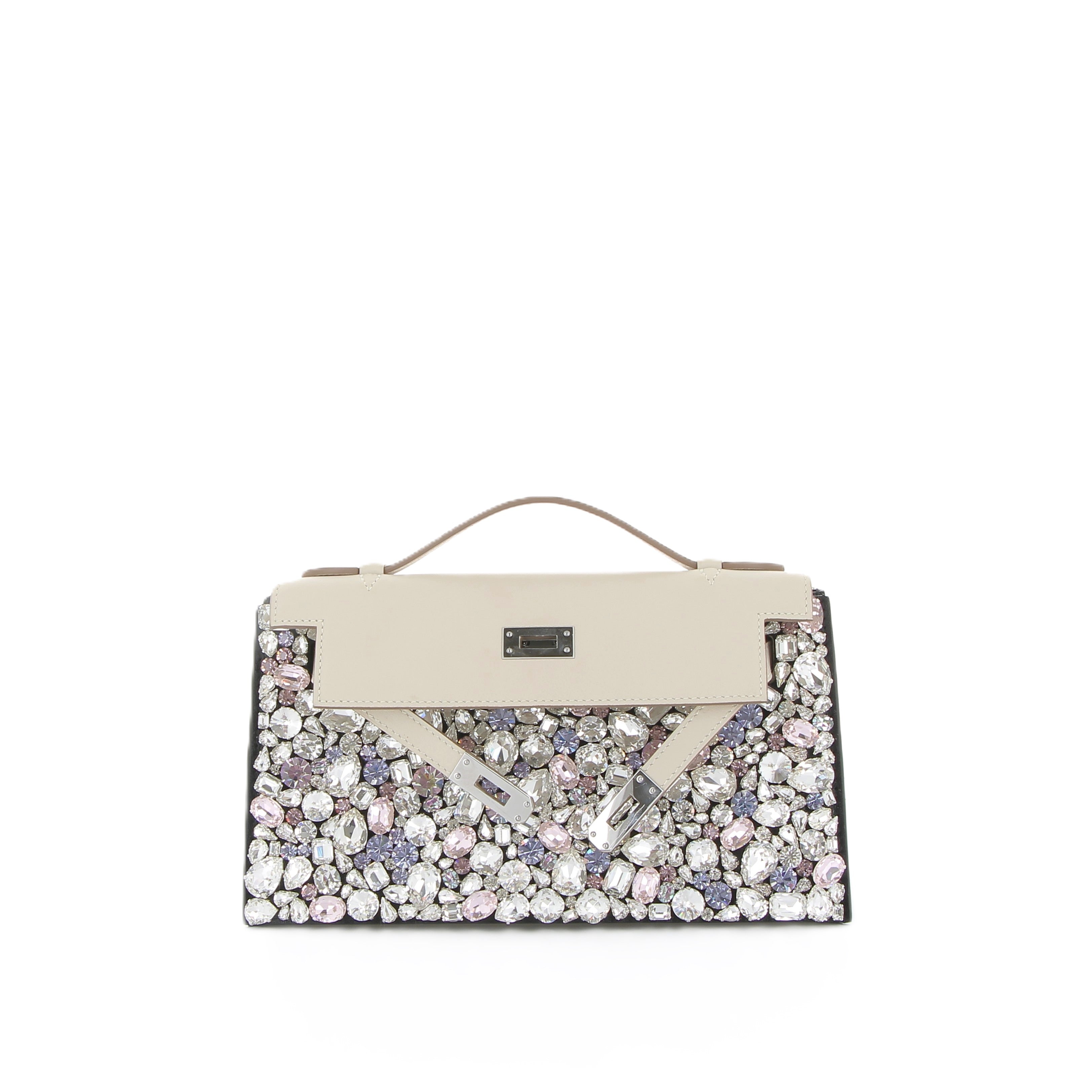 Diamond Treasure Swarovski® Crystals and Calf Suede Kelly Cover