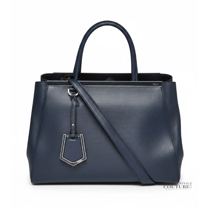 Navy Medium 2jours Tote Bag
