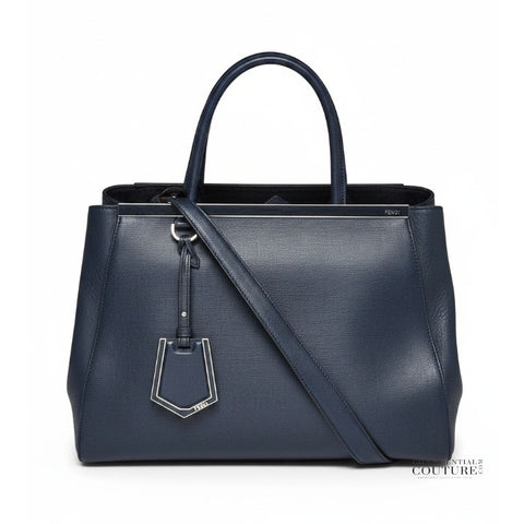 Navy Medium 2jours Tote Bag