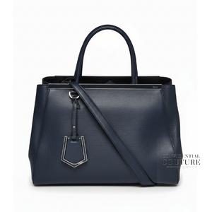 Navy Medium 2jours Tote Bag