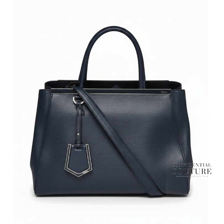 Navy Medium 2jours Tote Bag