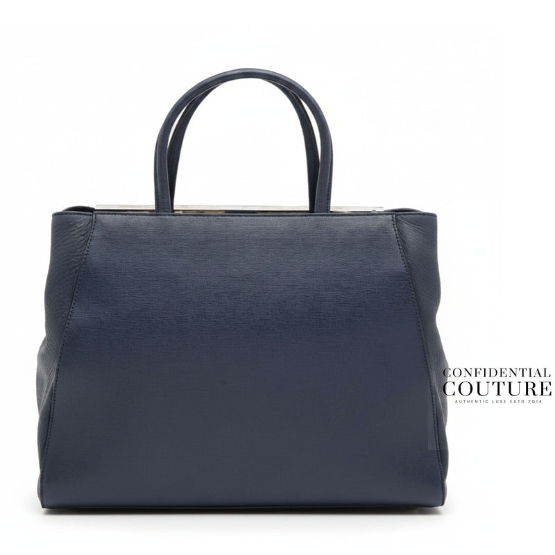 Navy Medium 2jours Tote Bag
