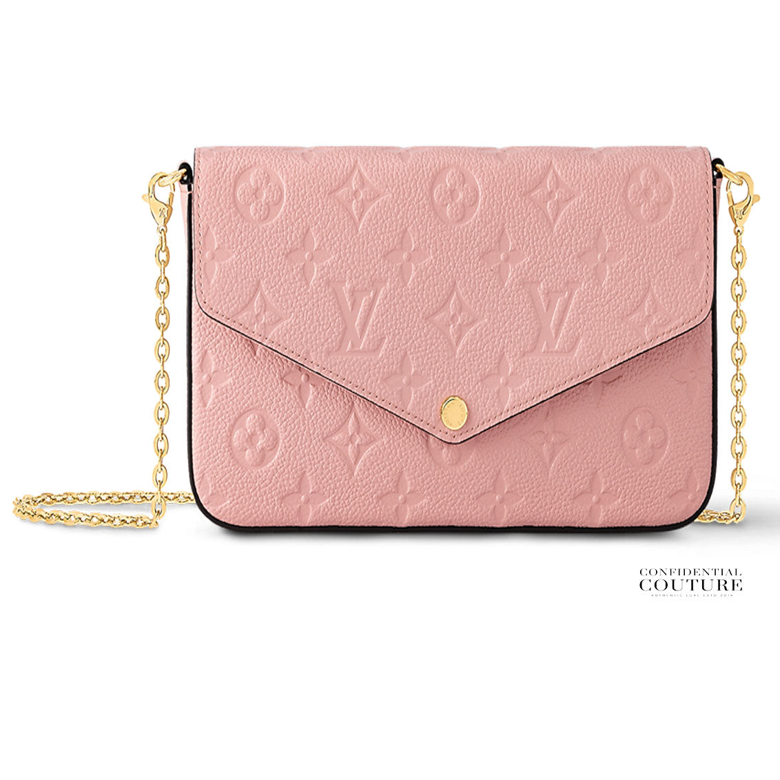 Rose Poudre Pochette Felicie
