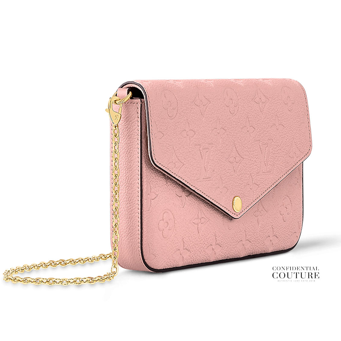 Rose Poudre Pochette Felicie