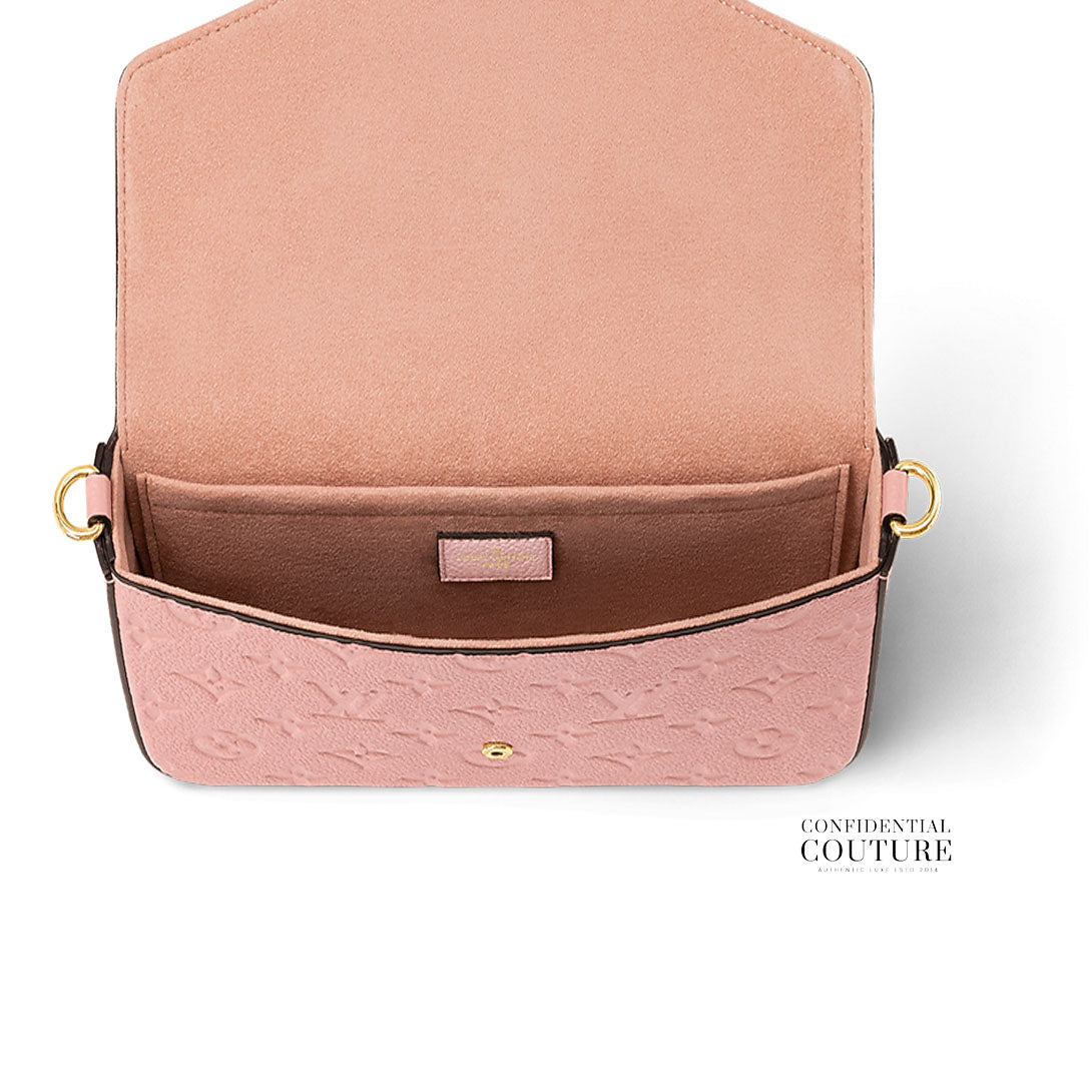Rose Poudre Pochette Felicie