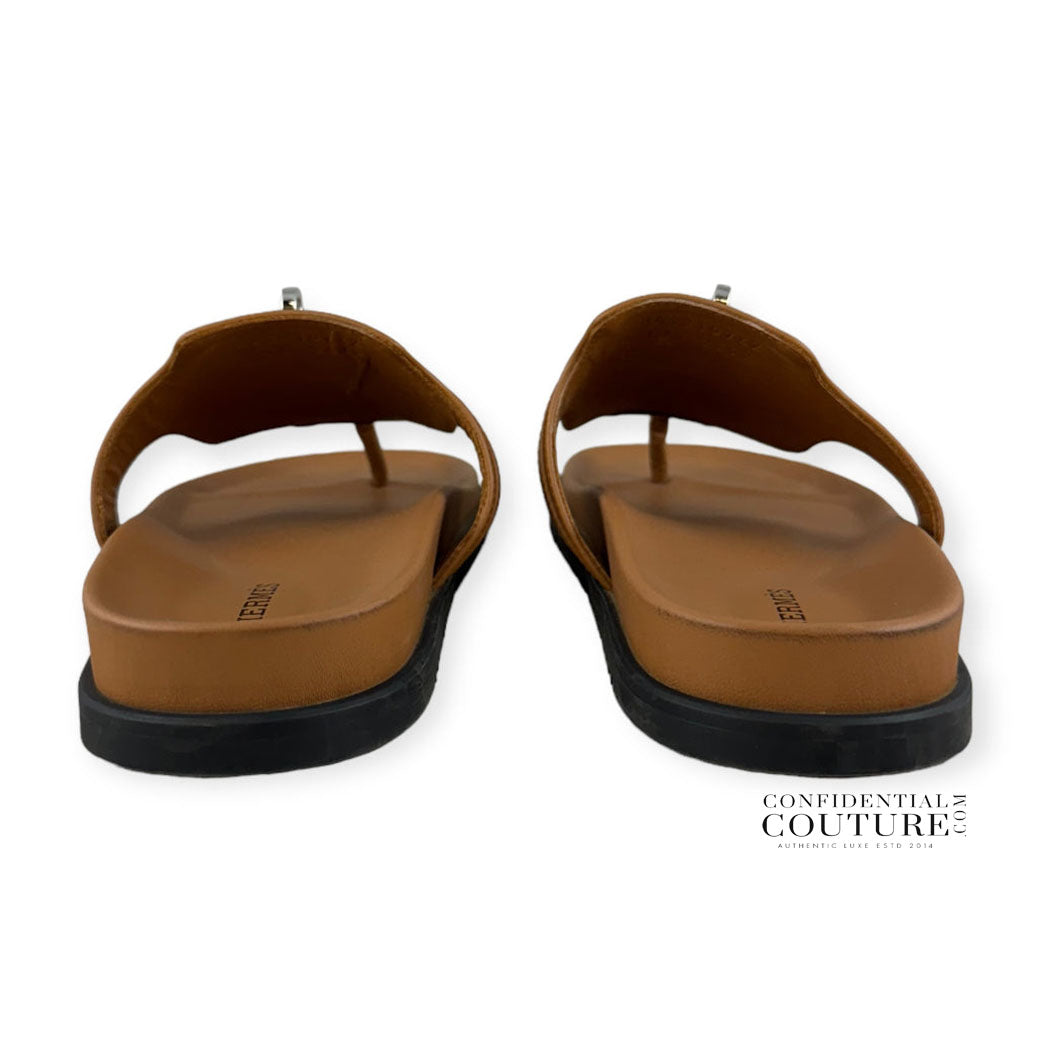 Empire Tan Leather Sandals EU 39 | US 8.5 | UK 5.5