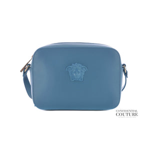 Palazzo Medusa Blue Camera Bag