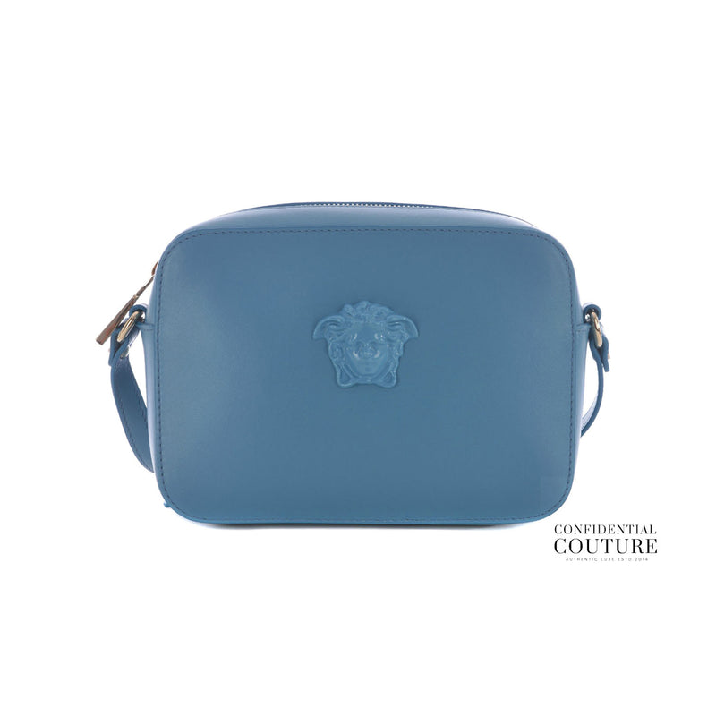 Palazzo Medusa Blue Camera Bag