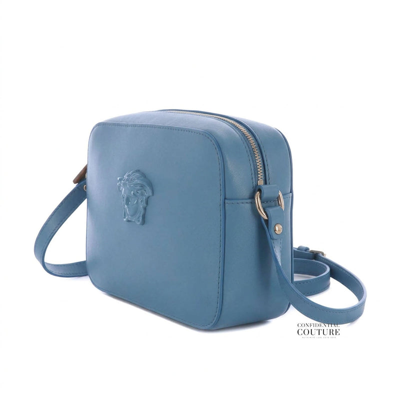 Palazzo Medusa Blue Camera Bag