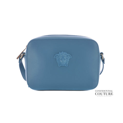 Palazzo Medusa Blue Camera Bag