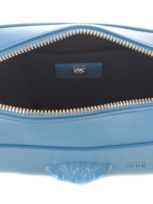 Palazzo Medusa Blue Camera Bag