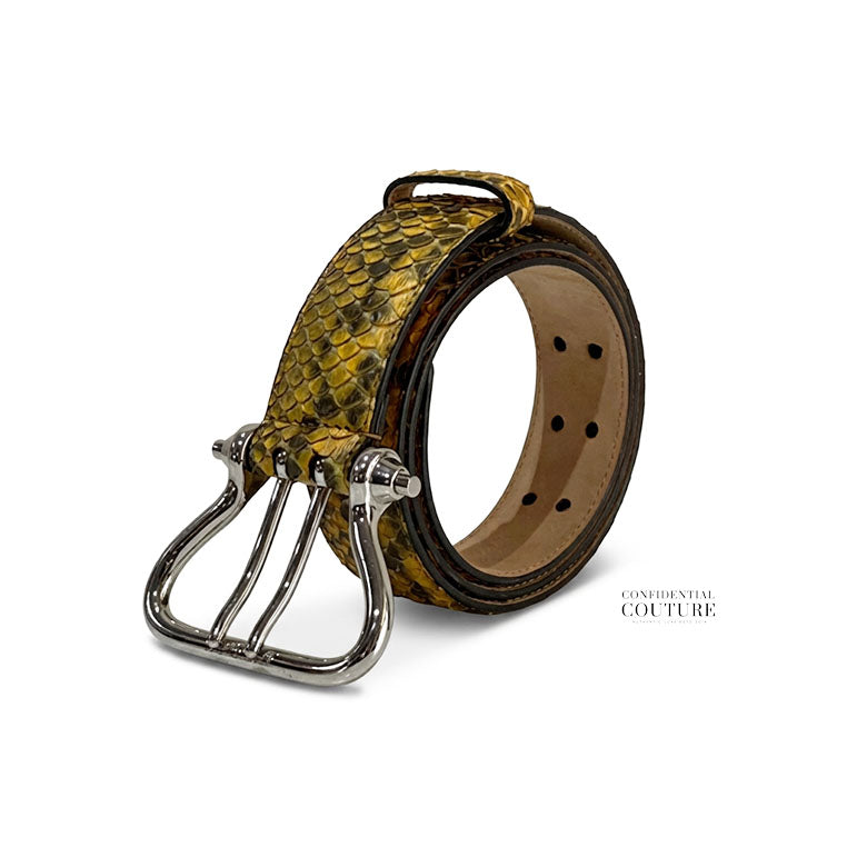 Yellow Skin Belt