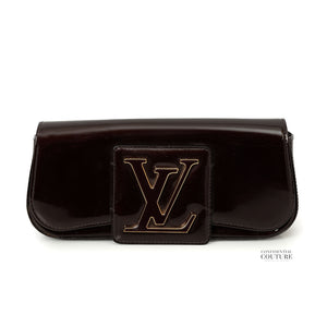 Amarante Monogram Vernis Pochette Sobe Clutch Bag