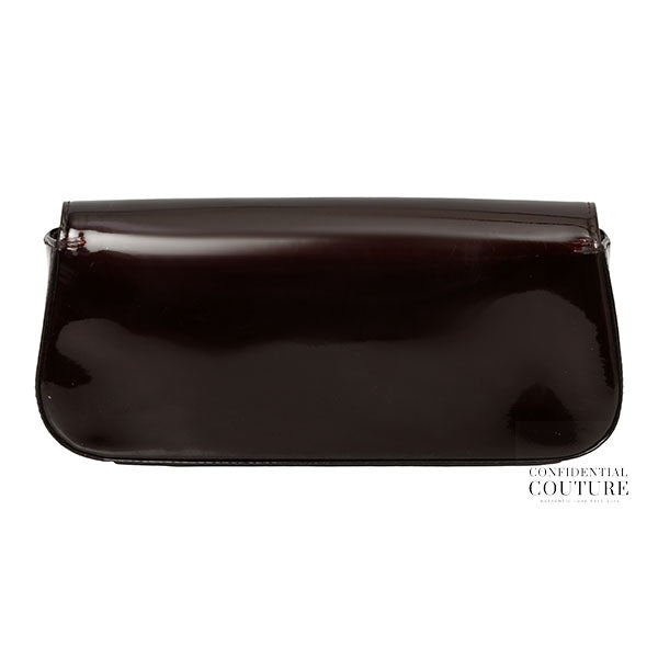 Amarante Monogram Vernis Pochette Sobe Clutch Bag