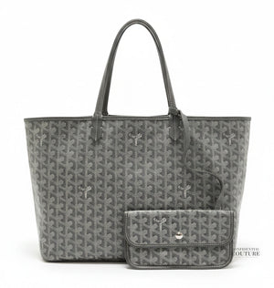 Grey Anjou Reversible Tote PM Bag