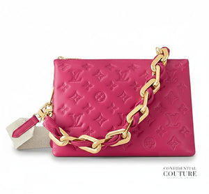 Fuchsia Pink Coussin PM Bag