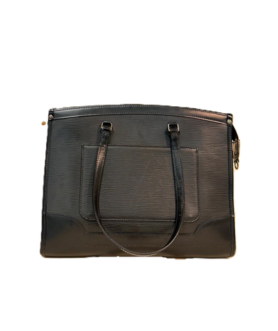 Black Epi Leather Madeleine GM Bag