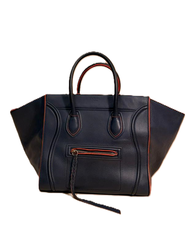 Navy Medium Phantom Luggage Tote