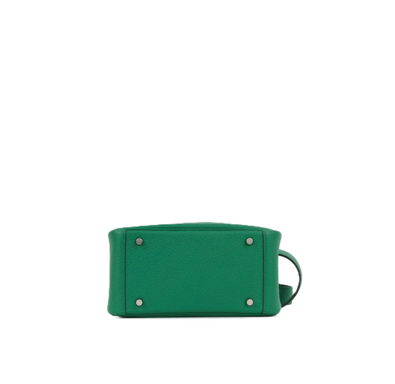 Mini Lindy Color malachite with palladium hardware 2025