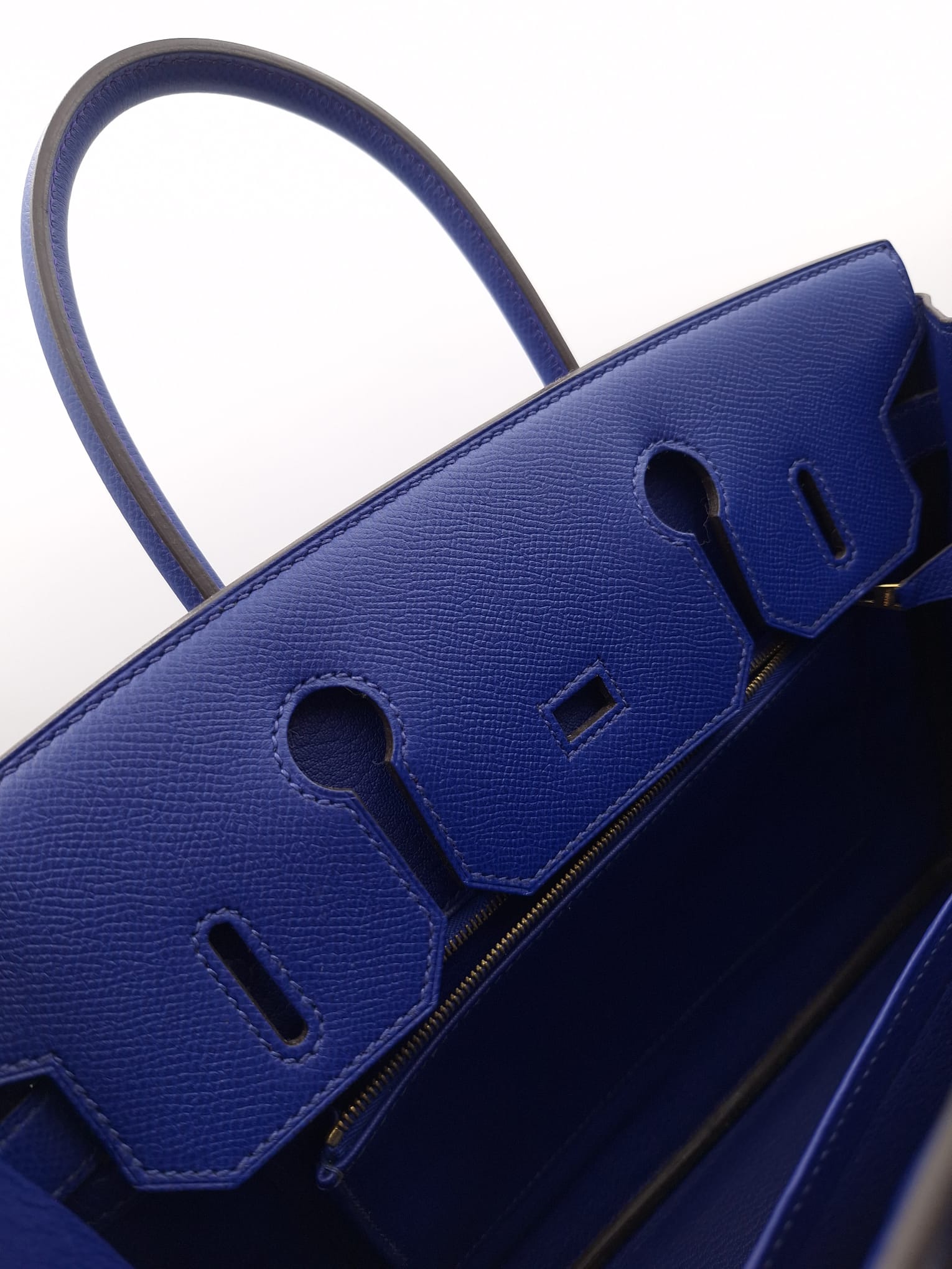 Birkin 30 Bleu Electrique in Epsom Leather GHW