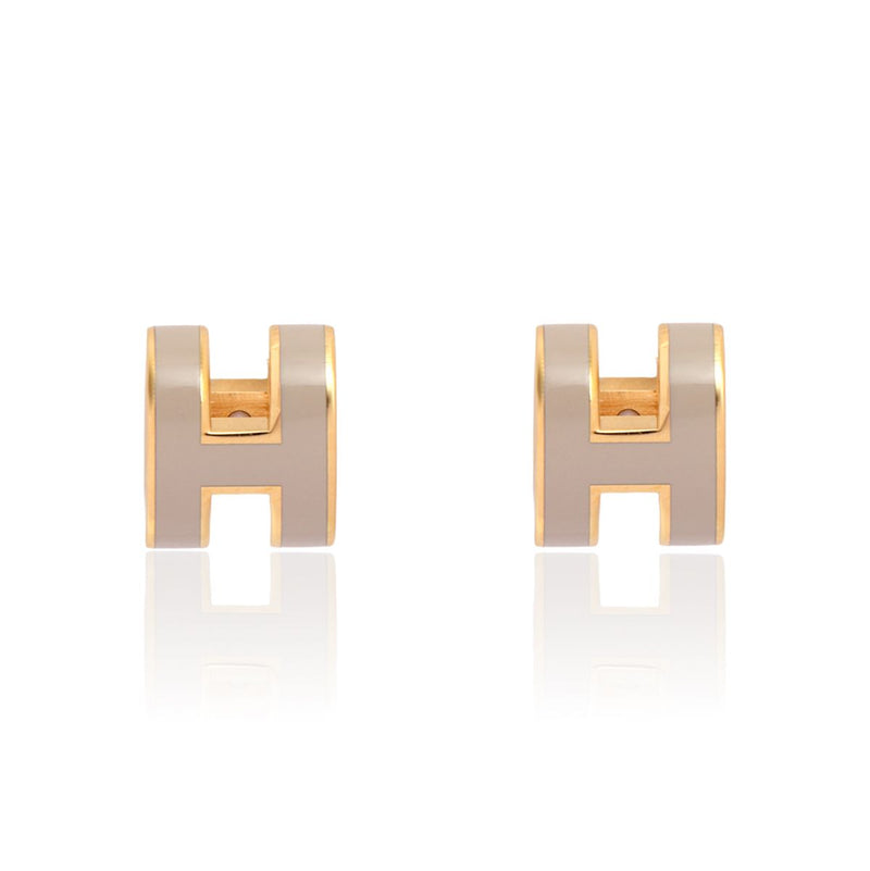 Pop H Marron Glace Earrings