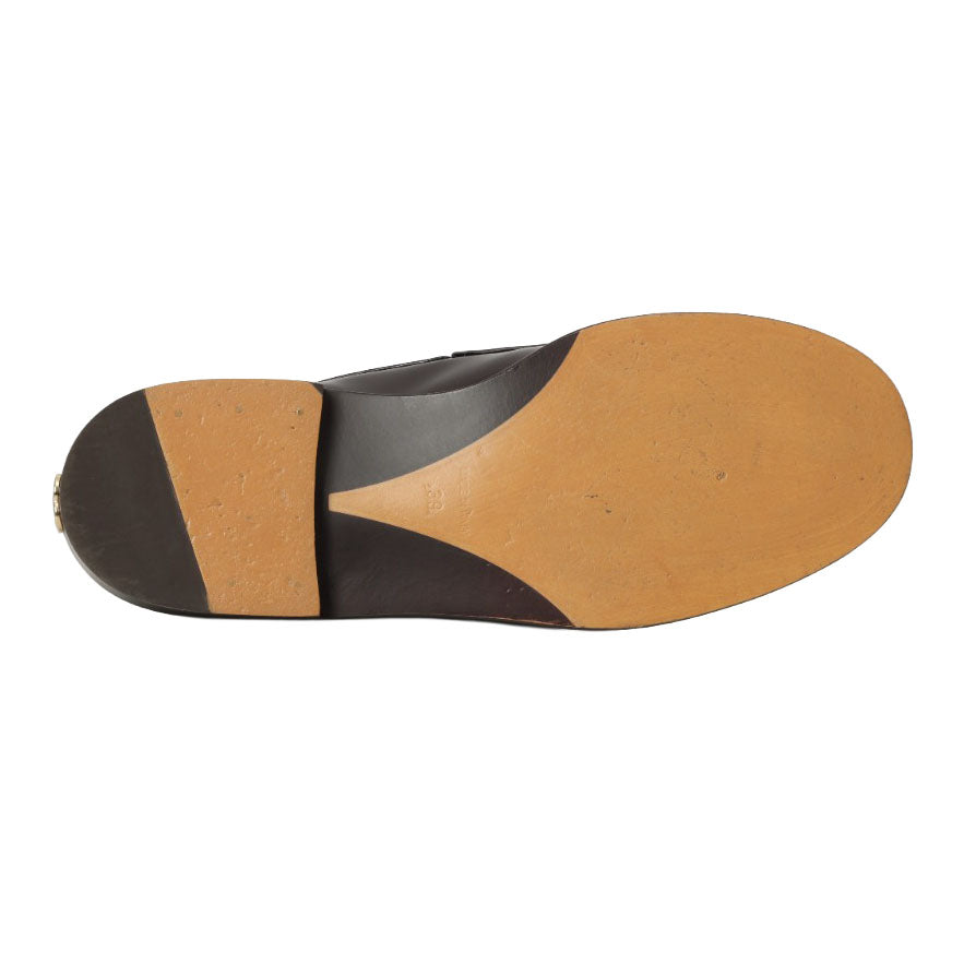 Brown Patent Leather Loafers EU- 39 | US 9 | UK 6.5