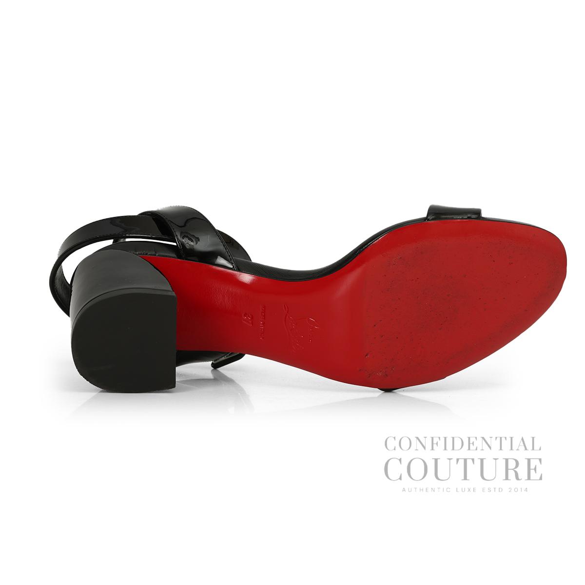 Black Miss Sabina 55 Sandals- EU 37