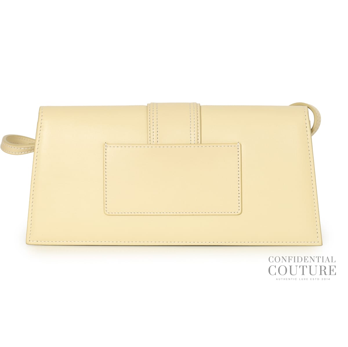 The Long Flap Bambino Yellow Shoulder Bag