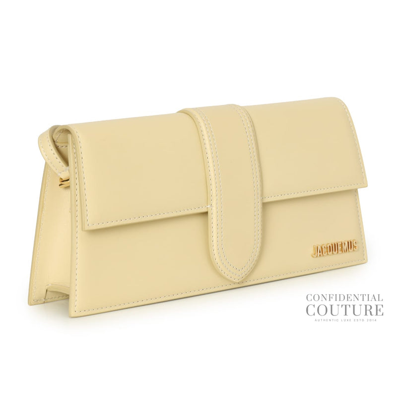 The Long Flap Bambino Yellow Shoulder Bag