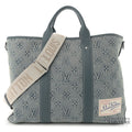 Monogram Blue Washed Denim Weekend Tote NM