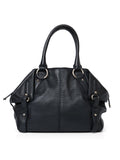 Tod's Black Pebbled Leather Classic Tote One Size