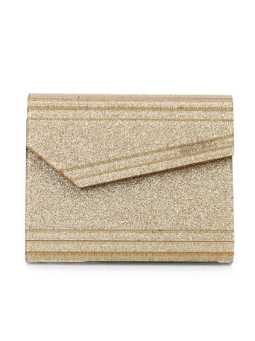 Candy Gold Glitter Clutch