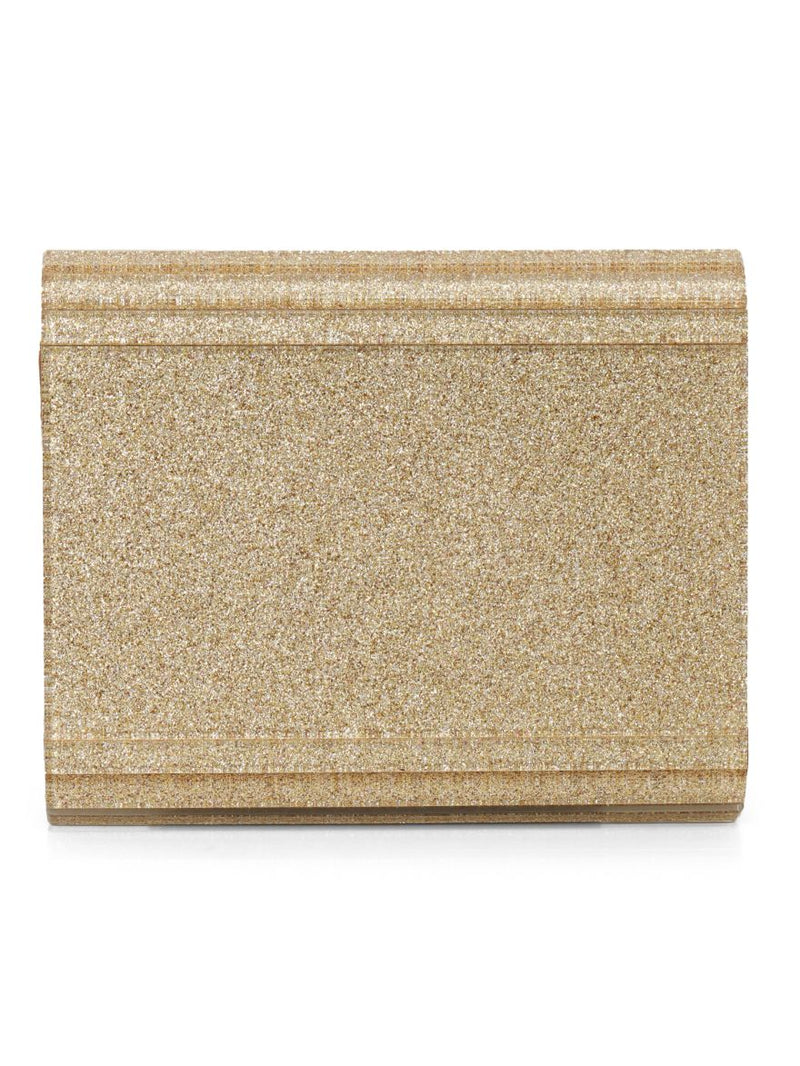 Candy Gold Glitter Clutch