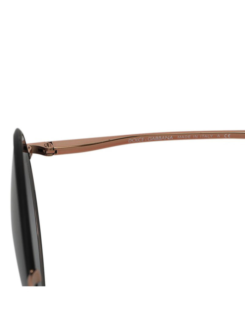 Acetate Gradient Round Sunglasses Small