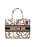 Dior Medium Petites Fleurs Embroidery Book Tote