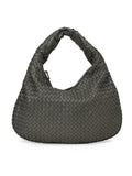 Charcoal Grey Hobo Bag Medium