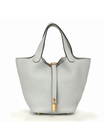 Blue pale Picotin lock 18 Bag