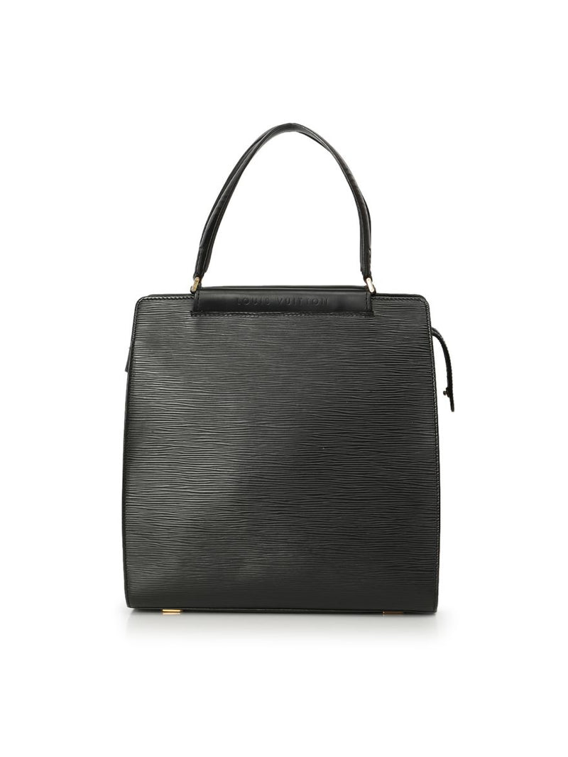 Black Epi Leather Figari MM Bag