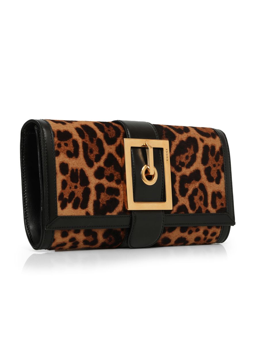 Lady Buckle Clutch One Size