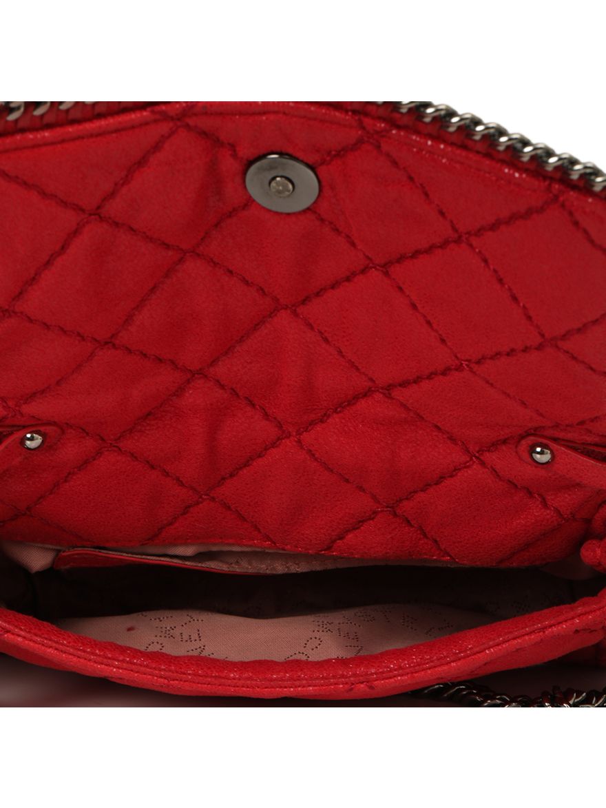 Shaggy Deer Quilted Falabella Crossbody Bag One Size