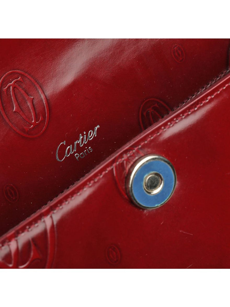 Patent Leather Happy Birthday Baguette Bag One Size