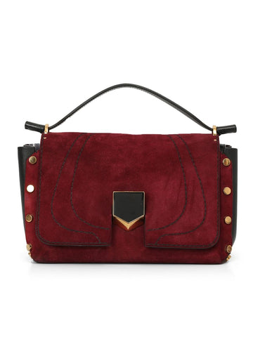 Lockett Suede Top Handle Bag One Size