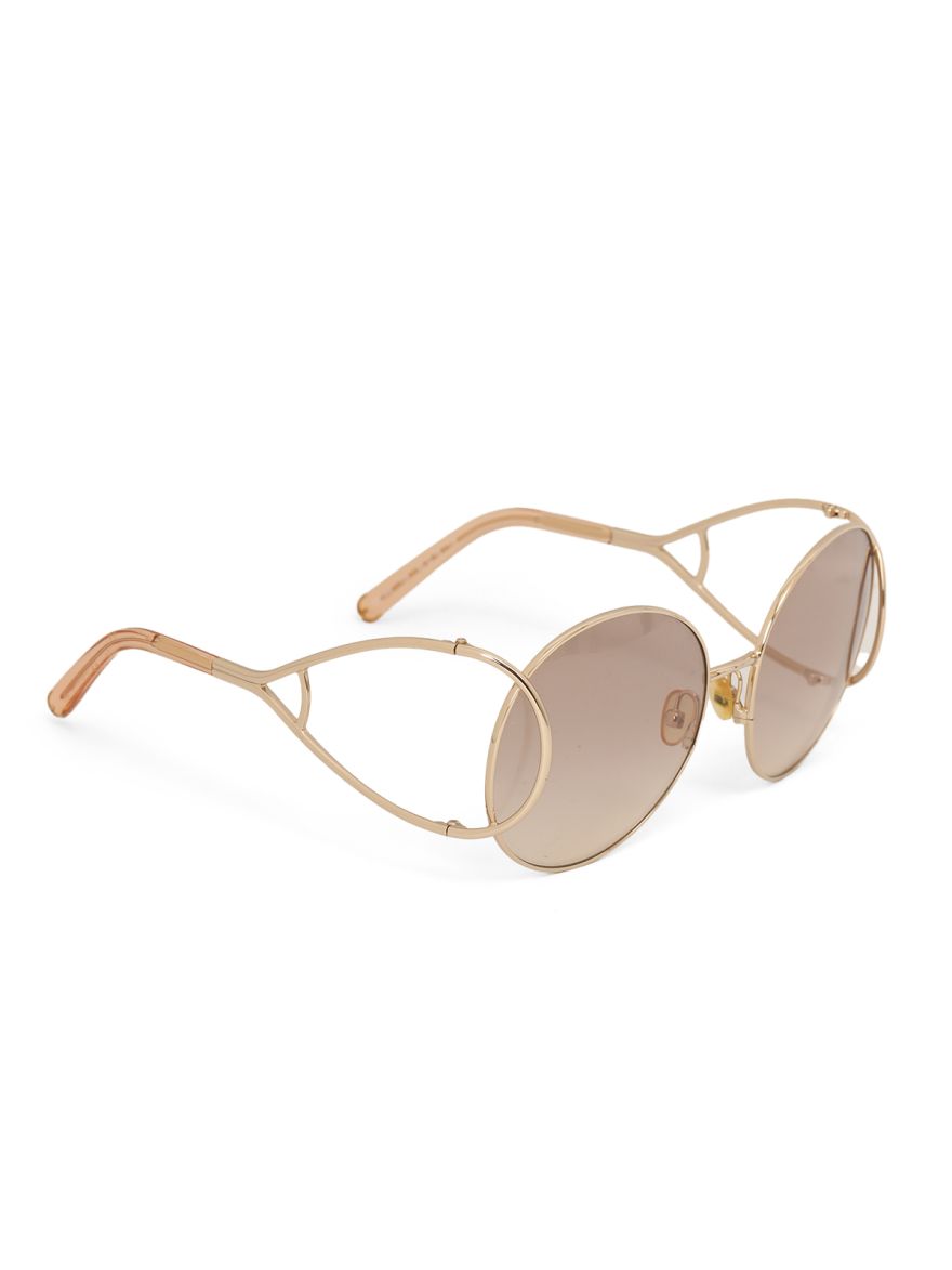 CE124S 124 60O 18 135 Round Frame Sunglasses Oversized