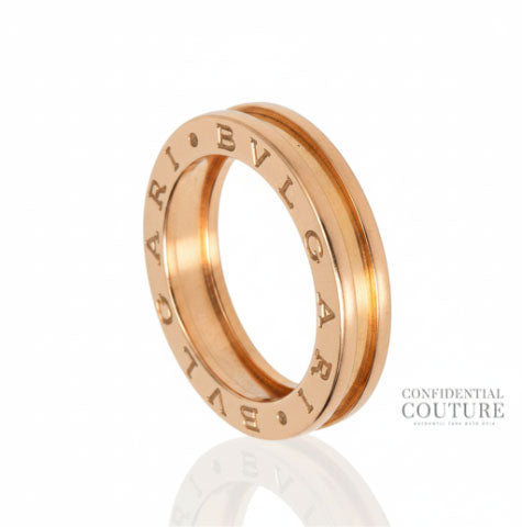 B.Zero1 One-Band Ring In 18 kt Rose Gold