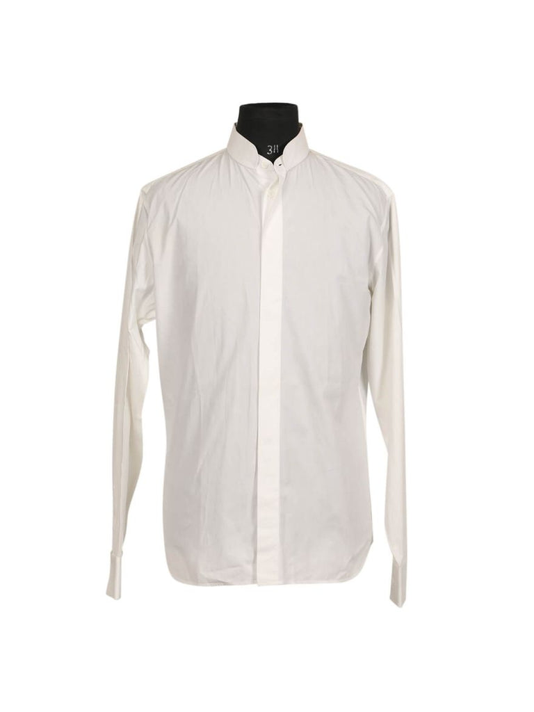christian dior white dress shirt NEW Christian Dior Mens White Dress Shirt w/French Cuffs Size 15.5 32/33 COTTON