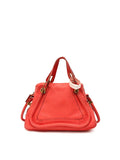 Paraty Peach Leather Hobo Bag