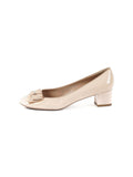 Varina Warm Beige Flats Bow Size - 9M