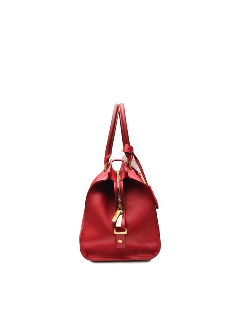 バッグ YSL Cabas Red Saint Laurent YSL Classic Red Tassel Satchel Cabas Bag | eBay