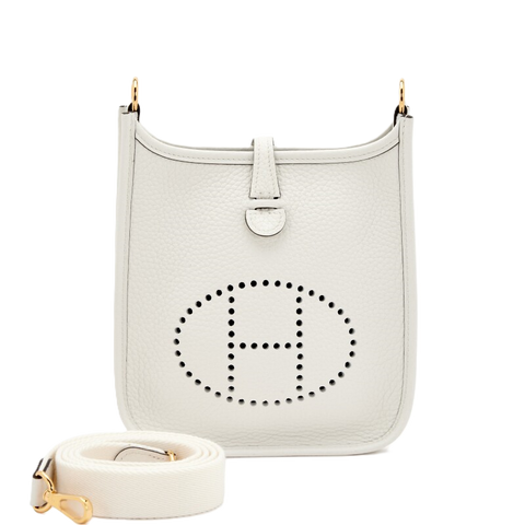 Evelyne 16 Amazone Clemence Leather Gris Pale