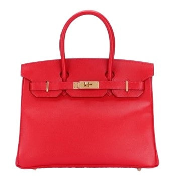 Birkin 30 Red in Epsom Leather With Gold Hardware